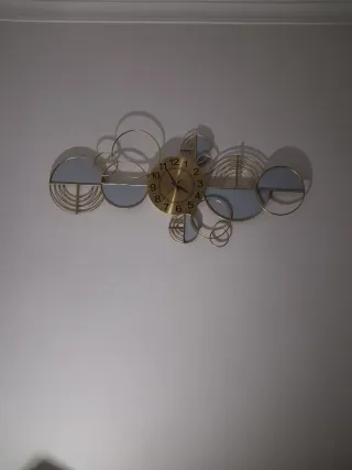 Orologio da parete moderno design cerchi