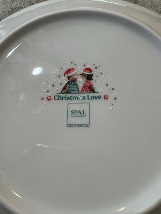 Prato Natal Spal Cerâmica