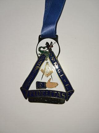 Medalla Masónica Fidelitas Barcelona