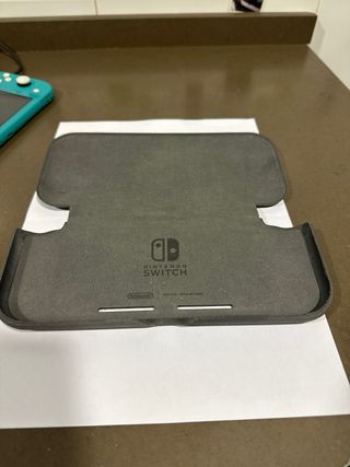 Nintendo Switch Lite Blu con custodia e scheda