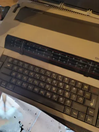Máquina de escribir retro vintage