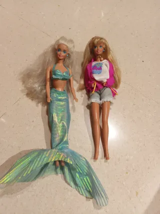 Barbie Sirena e Barbie Casual
