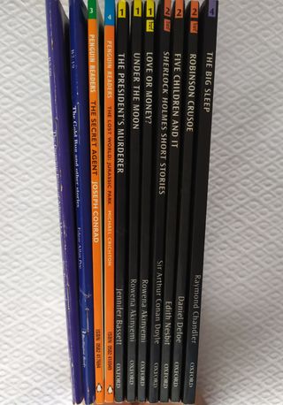 Colección literatura en inglés para estudiantes