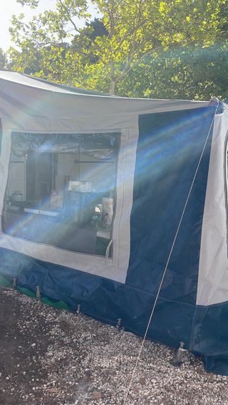 Caravana blanca 750kg