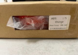 Filamento ABS Arancione 1.75mm per Stampante 3D