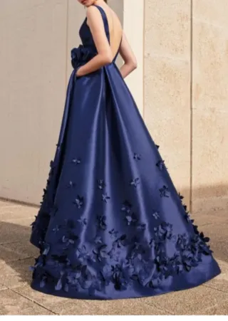 Vestido fiesta Aire Barcelona modelo 8U96 azul