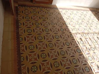 Baldosas hidráulicas antiguas