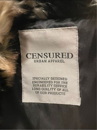 Gilet eco pelliccia Censured Tg. S/M