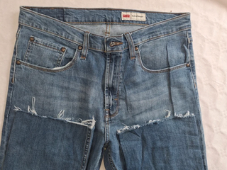 Pantalón Wrangler Slim Straight Azul