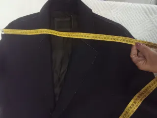 Cappotto blu 58% lana GXGVeste L/XL