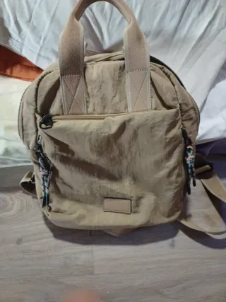 Mochila beige