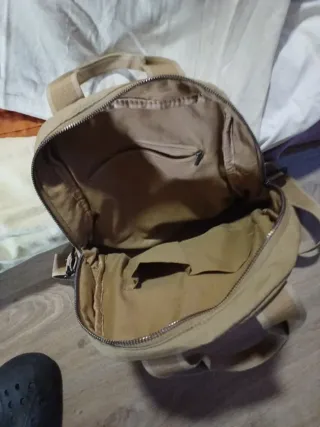 Mochila beige