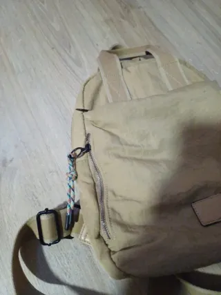 Mochila beige