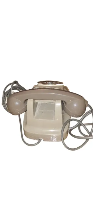 Telefono vintage beige/marrone