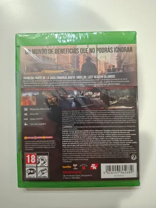 Mafia Edición Definitiva Xbox One Nuevo