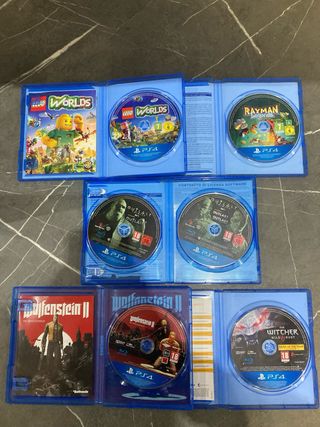 Lotto 5 giochi ps4 vario genere