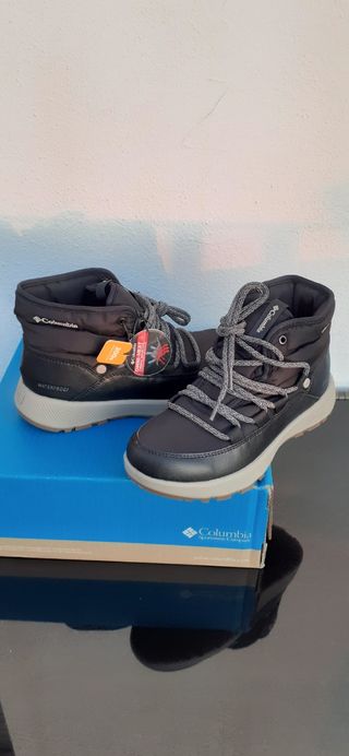 Botas Columbia  Talla 36 Negras/Gris