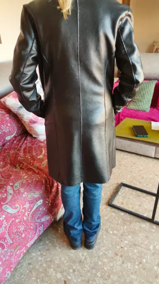 Chaqueta reversible negra