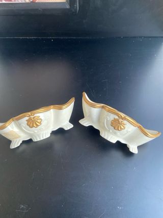 Lotto porcellane d'arte da collezione