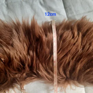 Cuello de pelo sintético