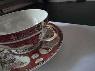 Set Tazzine e Piattini Ceramica Giapponese