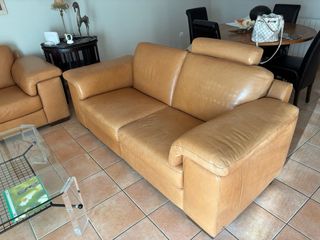 Sofás de Piel Natuzzi Marrones (2)