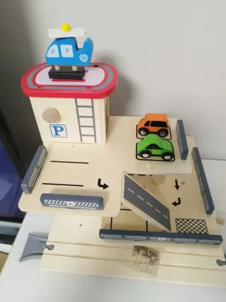 Parking de madera Kledio