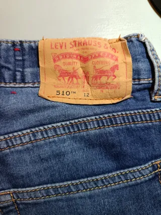Jeans Levi's 510 Blu tg 12 anni