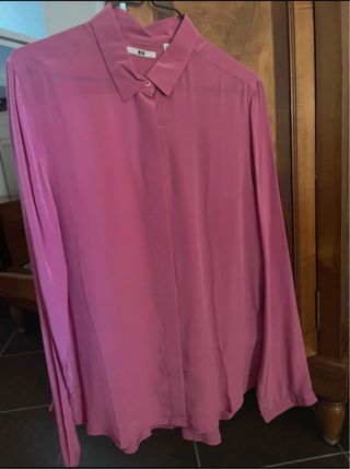 Camicia seta Uniqlo donna