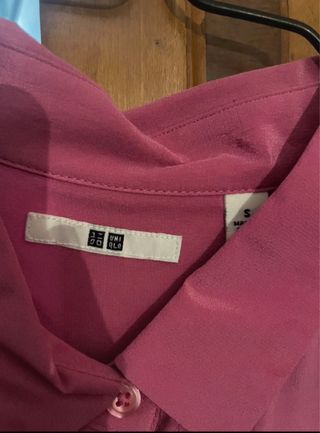 Camicia seta Uniqlo donna