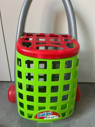Carrito de supermercado de juguete