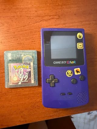 Game Boy Color + Pokémon Edicion Cristal