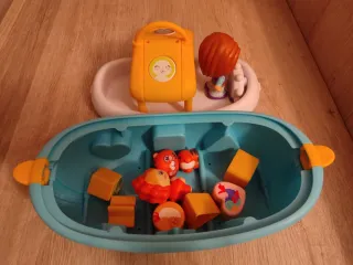 Barco Pinypon con figuras