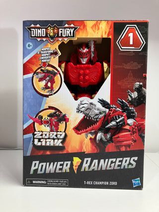 Power Rangers Dino Fury T-Rex Champion Zord