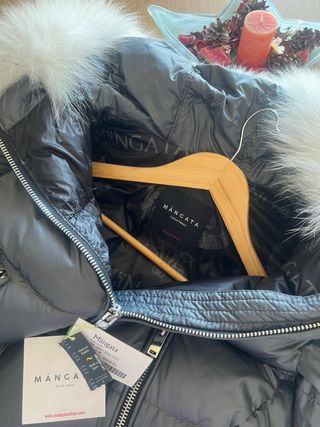 Abrigo de plumas Mangata