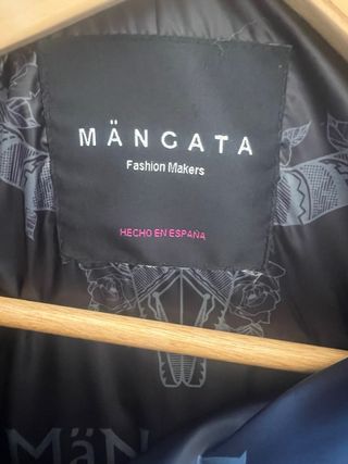 Abrigo de plumas Mangata