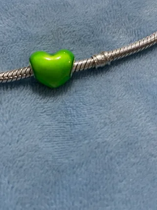 Charm Corazón Verde