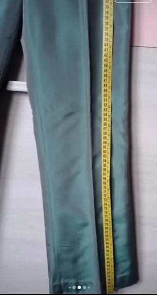 Traje Mango satinado fiesta talla 36