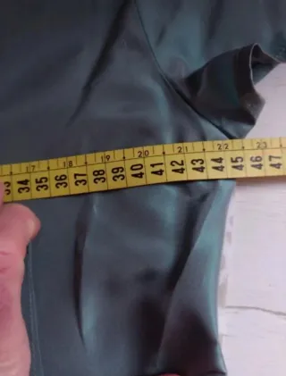 Traje Mango satinado fiesta talla 36