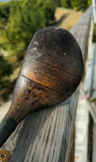 Antiguo palo de golf Wood