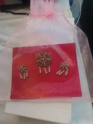 Conjunto Huertana Niña Oro.