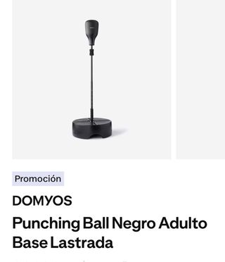 Saco de boxeo vertical