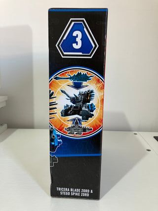 Power Rangers Dino Fury Tricera & Stego Zord - NEW