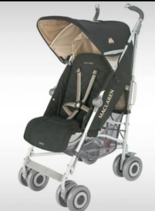 Silla de paseo Maclaren negra