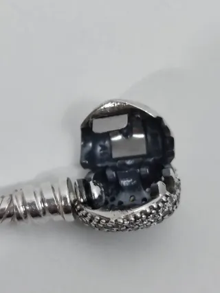 Pulsera Pandora Reflexiones Corazón Plata