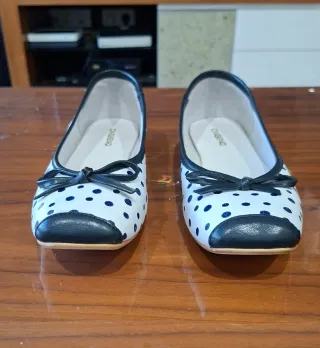 Manoletinas piel OXIGENO talla 39