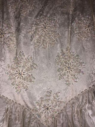 Vestito d sposa con swarosky da atelier Piera Lisi