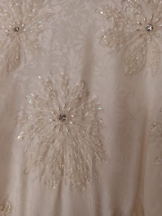 Vestito d sposa con swarosky da atelier Piera Lisi