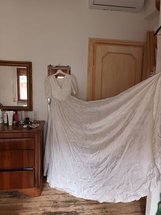 Vestito d sposa con swarosky da atelier Piera Lisi