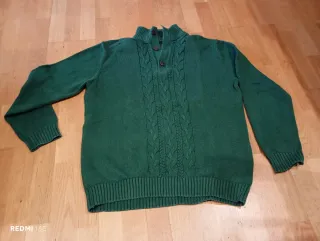 Jersey Cortefiel Caballero Talla XL Verde